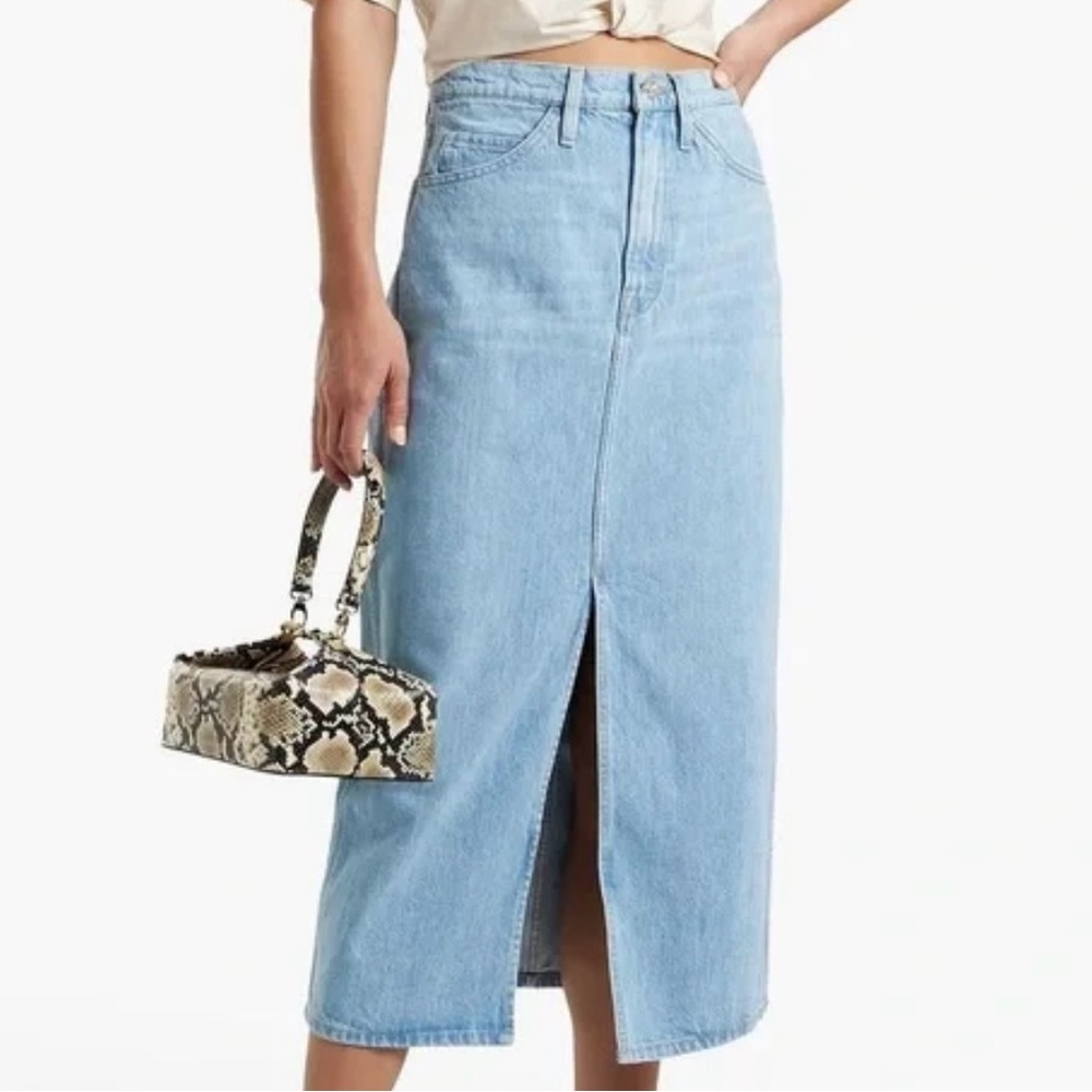 FRAME denim Le Italien Maxi Skirt